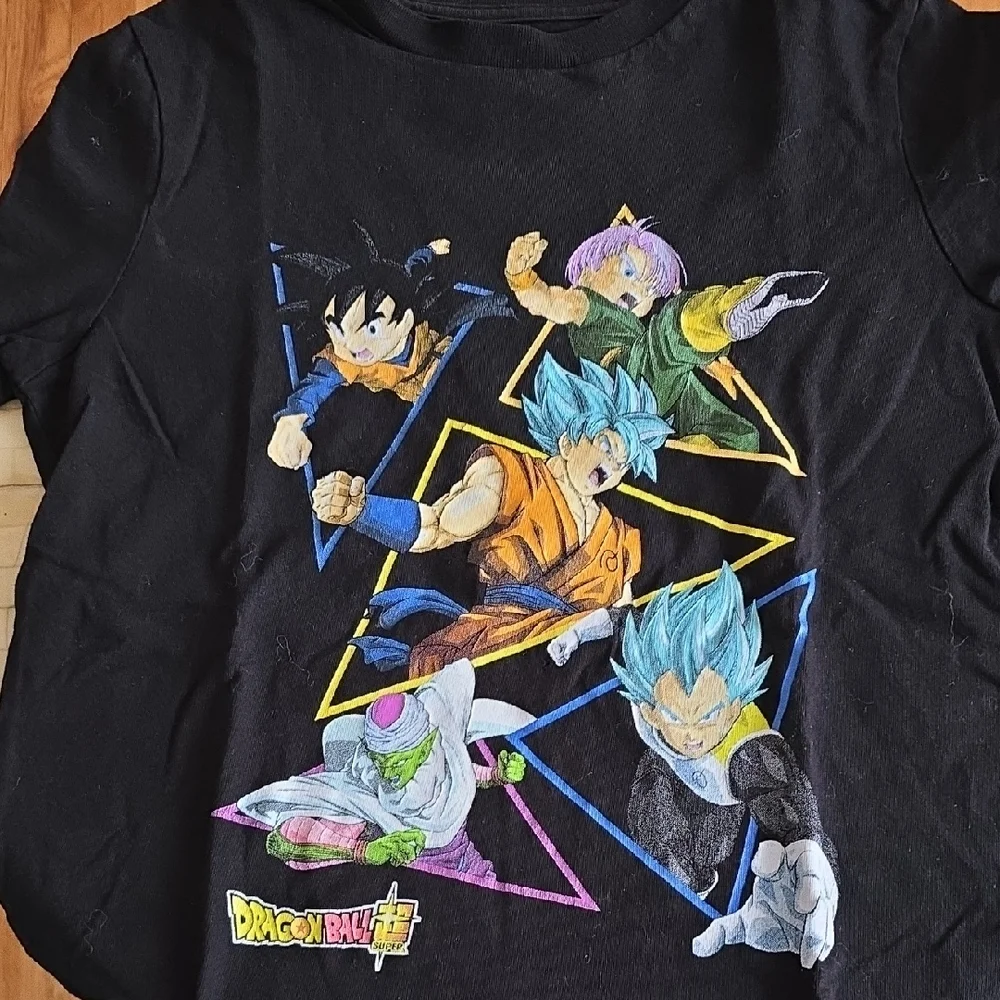 Old Navy Black Dragon Ball Z Character Graphic Tee